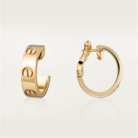 cartier love ohrringe|Cartier Love Earrings .